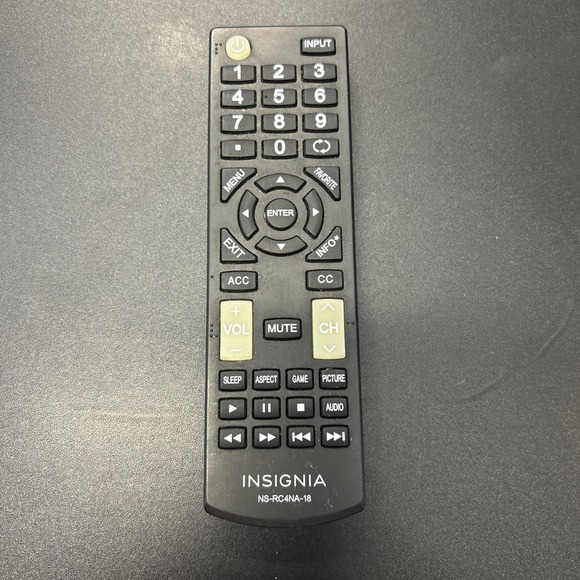 Insignia - NS-RC4NA-18 Replace Remote Control Fit for Insignia TV - Picture 1 of 4